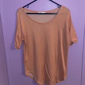 Peach shirt